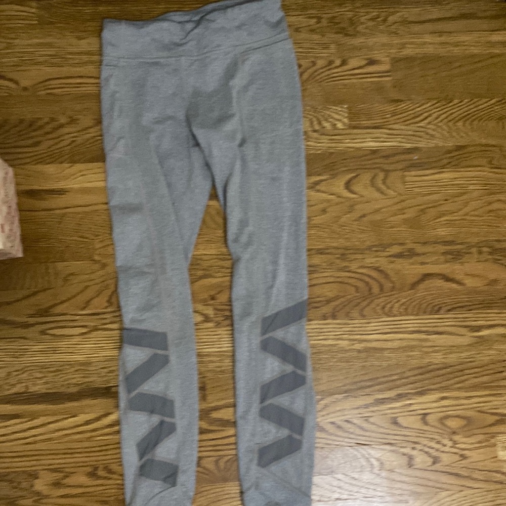 Athleta girl gray leggings kids size xl/14